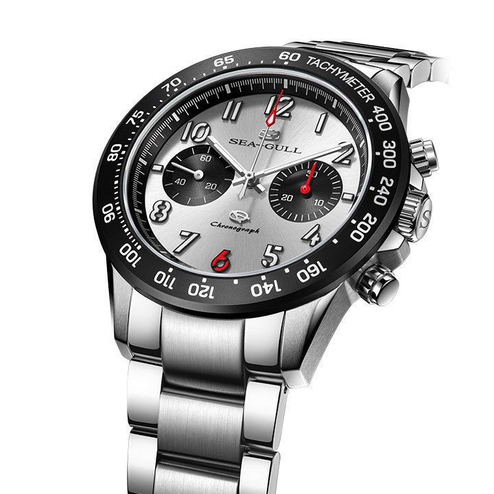 Panda Eye | Pilot Chronograph with Tachymeter | 44mm
