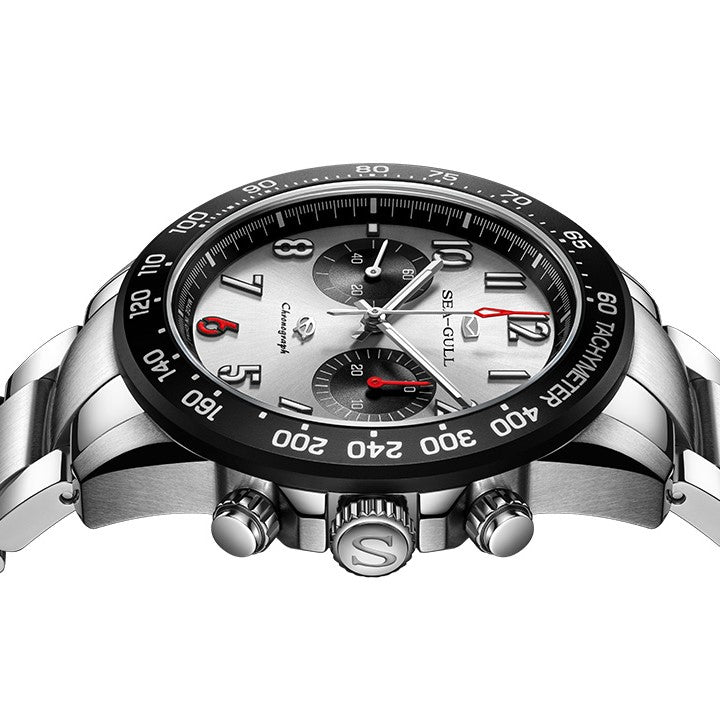 Panda Eye | Pilot Chronograph with Tachymeter | 44mm