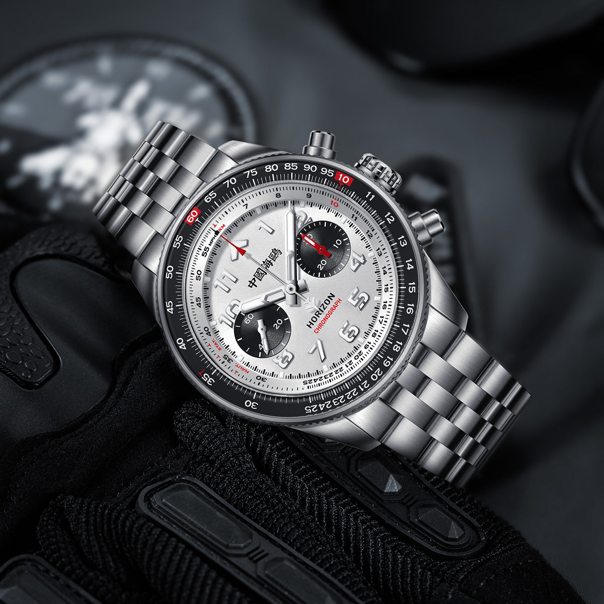 Panda Pilot | Horizon Series | Tachymeter Chronograph