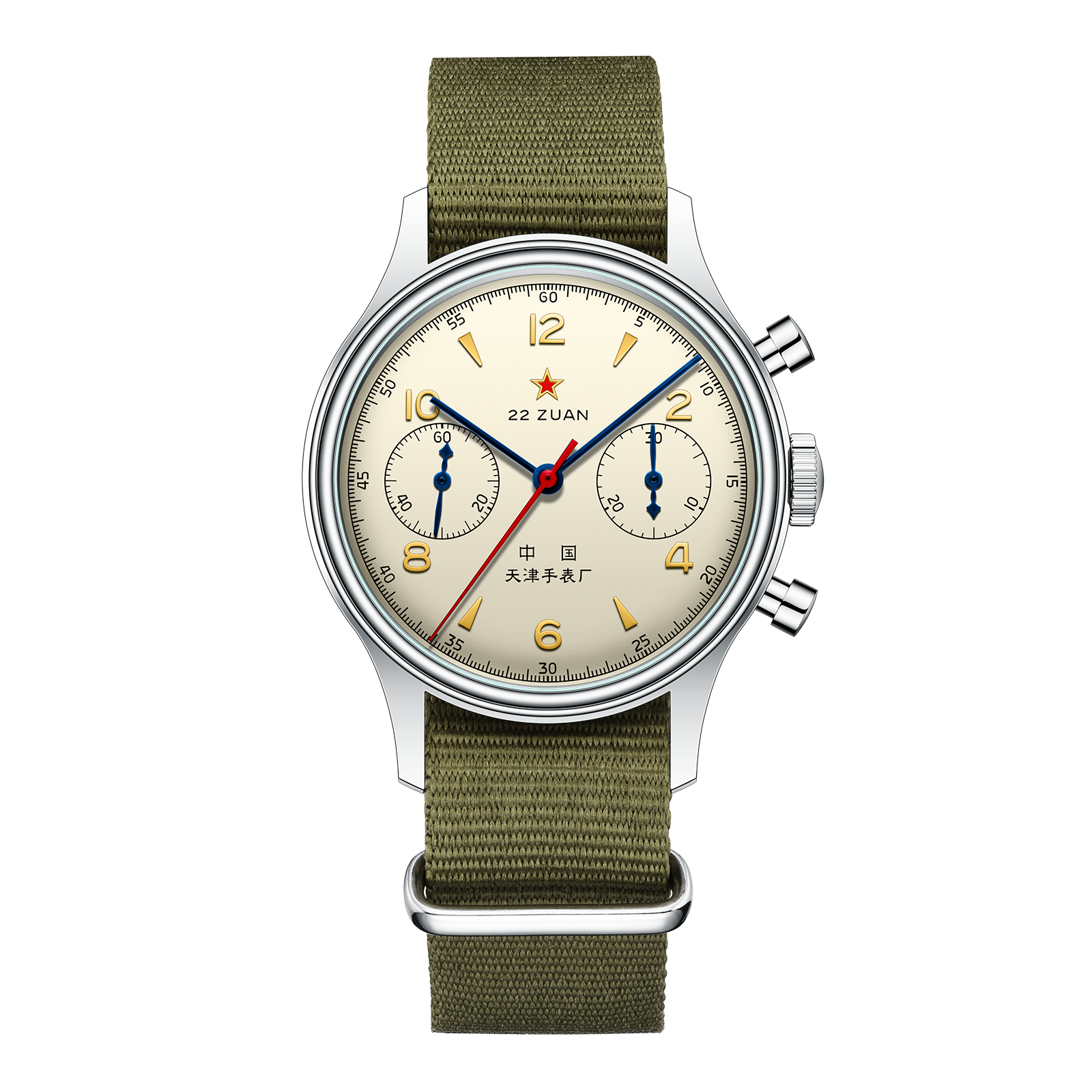 1963 International Edition | Vintage Pilot Chronograph | 37.4mm