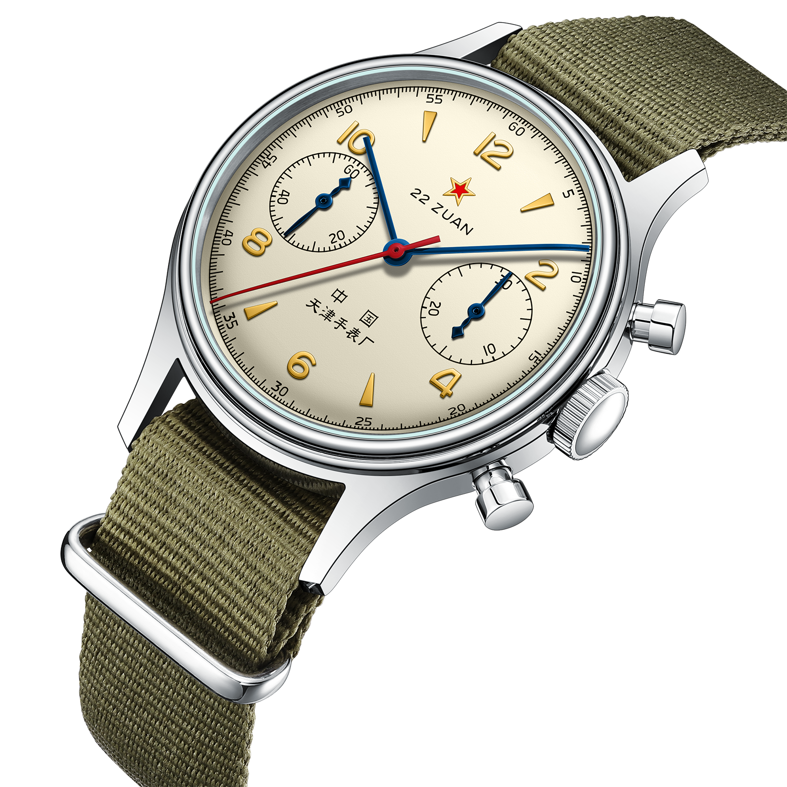 1963 International Edition | Vintage Pilot Chronograph | 37.4mm