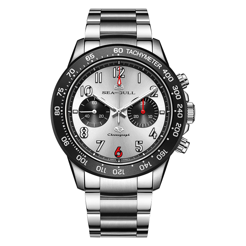 Panda Eye | Pilot Chronograph with Tachymeter | 44mm