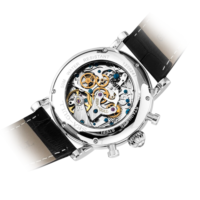 Master Series | Elegant Moon Phase Calendar Chronograph