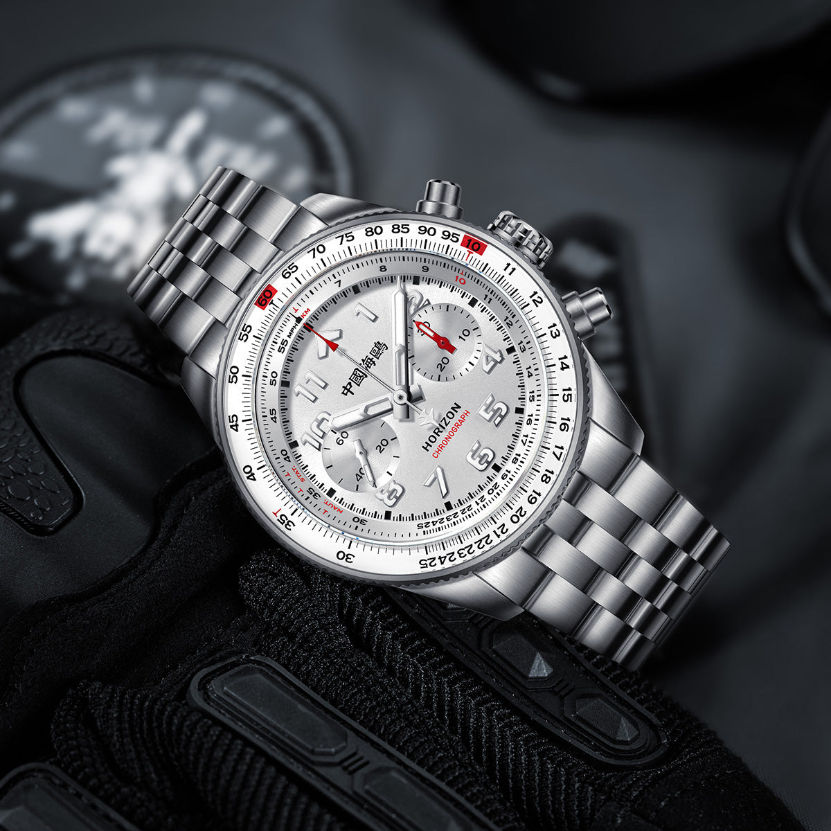 Panda Pilot | Horizon Series | Tachymeter Chronograph